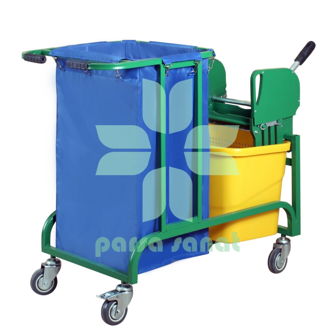 ترالی نظافتی بیمارستان مدل 2450