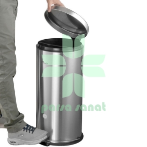 قیمت سطل زباله استیل سرکوله