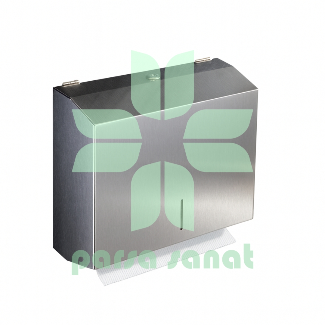 جای دستمال کاغذی فله ای استیل بیمر مدل Box01