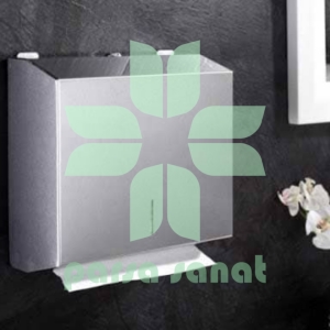قیمت جای دستمال کاغذی فله ای استیل بیمر مدل Box01