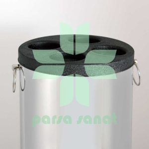 خرید سطل جالیوانی استیل براق مدل 110