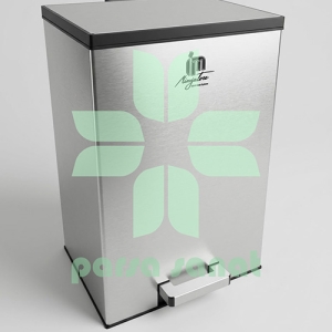 قیمت سطل چهار گوش مینیاتور پدالدار مدل 825s